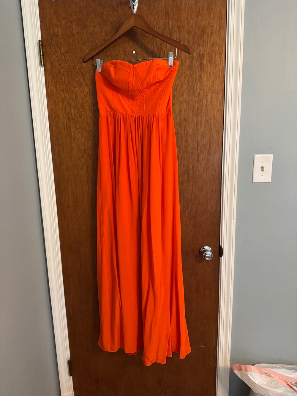 Rebecca Taylor Strapless Maxi Dress